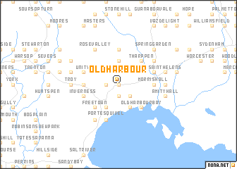 map of Old Harbour