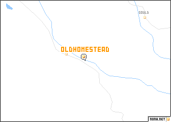 map of Old Homestead