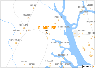 map of Old House