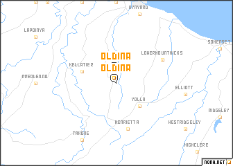 map of Oldina