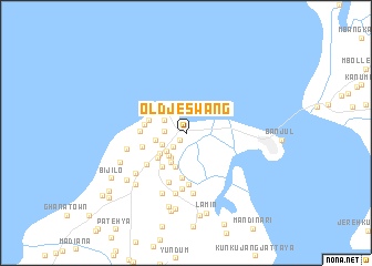 map of Old Jeswang