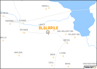 map of Old Lapile