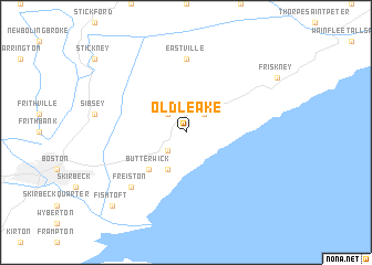 map of Old Leake