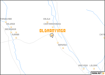 map of Old Manyinga