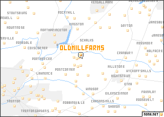 map of Old Mill Farms