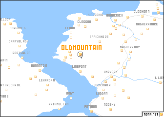 map of Old Mountain