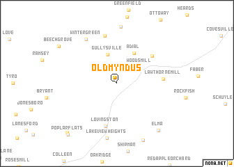 map of Old Myndus