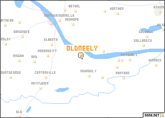 map of Old Neely