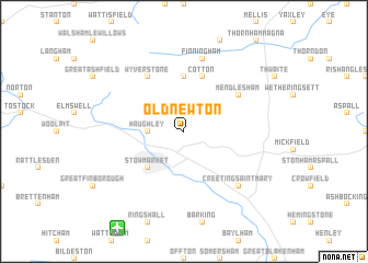 map of Old Newton