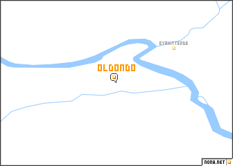 map of Oldondo