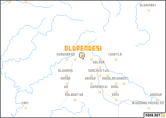 map of Old Pendesi