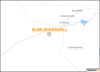 map of Old Place Windmill