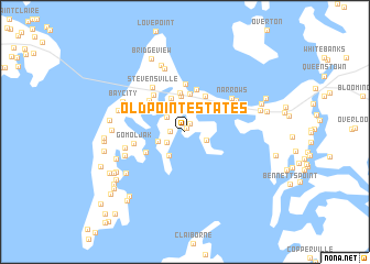 map of Old Point Estates