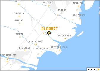 map of Oldport