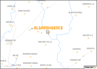 map of Old Providence