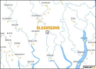 map of Old Sangama