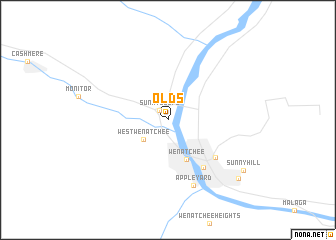 map of Olds