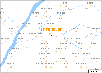 map of Old Tangwagi