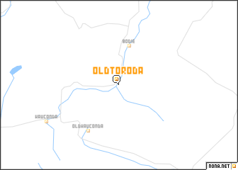 map of Old Toroda