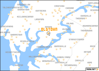 map of Old Town