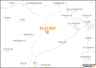 map of Old Town