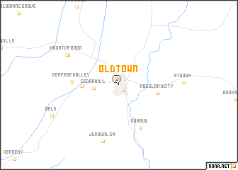 map of Old Town