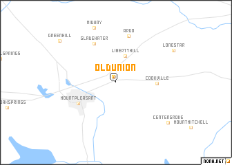 map of Old Union