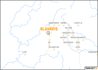 map of Old Waris