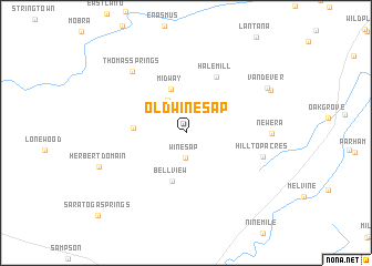 map of Old Winesap