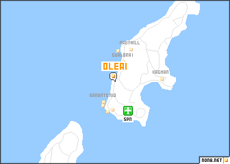map of Oleai
