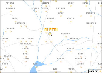 map of Olecoi