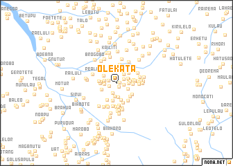 map of Olekata
