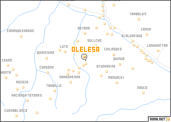 map of Olelesa
