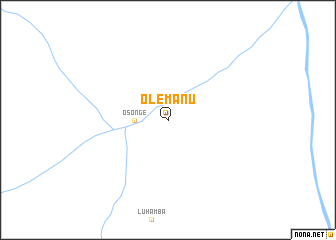 map of Olemanu