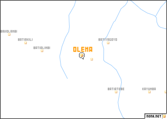 map of Olema