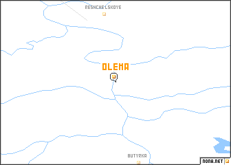 map of Olema