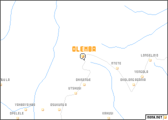 map of Olemba