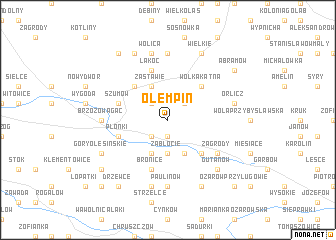 map of Olempin