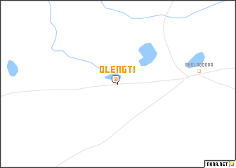 map of Ölengti