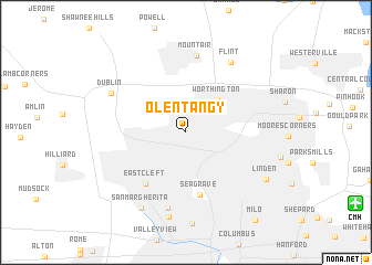 map of Olentangy