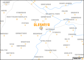 map of Oleshnya