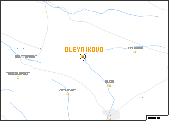 map of Oleynikovo