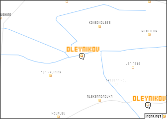 map of Oleynikov