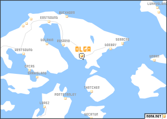 map of Olga