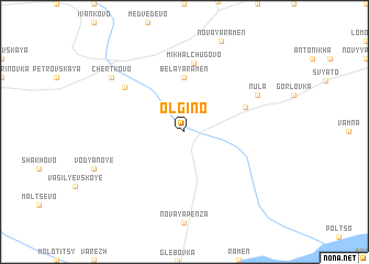 map of Ol\