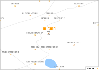 map of Ol\