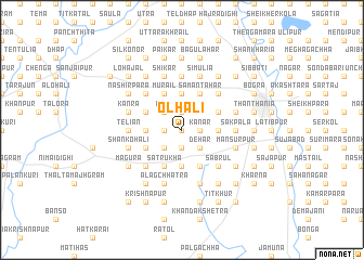 map of Olhāli