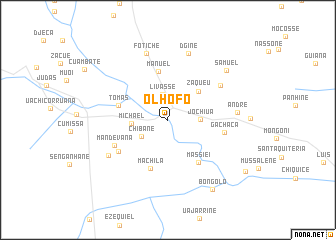 map of Olhófo