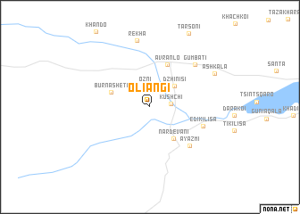 map of Oliangi