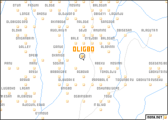 map of Oligbo